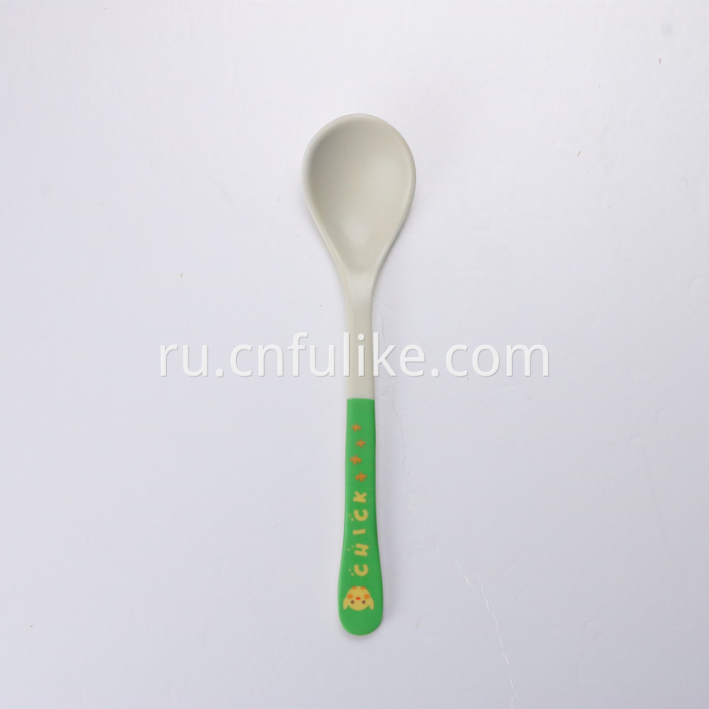 Plastic Spoon Green